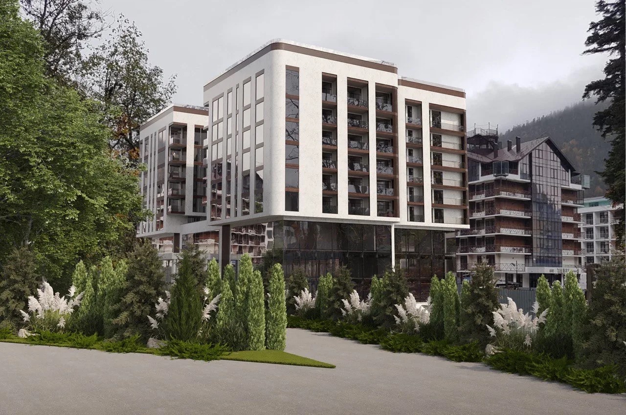 RIVER ROCK Dombai Narzanyi — апарт-отель в Домбае